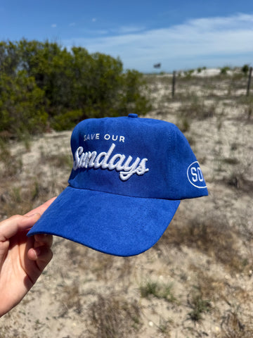 2026 Summer Collection: Blue Suede Save Our Sundays