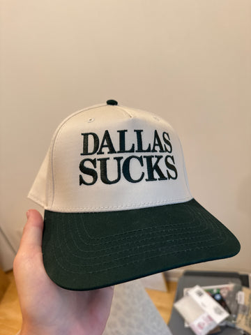 Dallas Sucks - Cream and Green