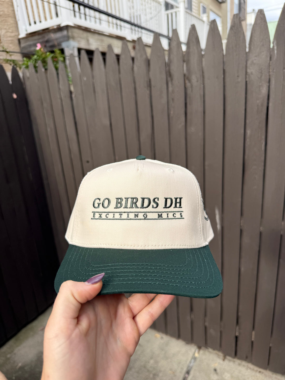 Exciting Mics - Go Birds DH ; Cream and Green