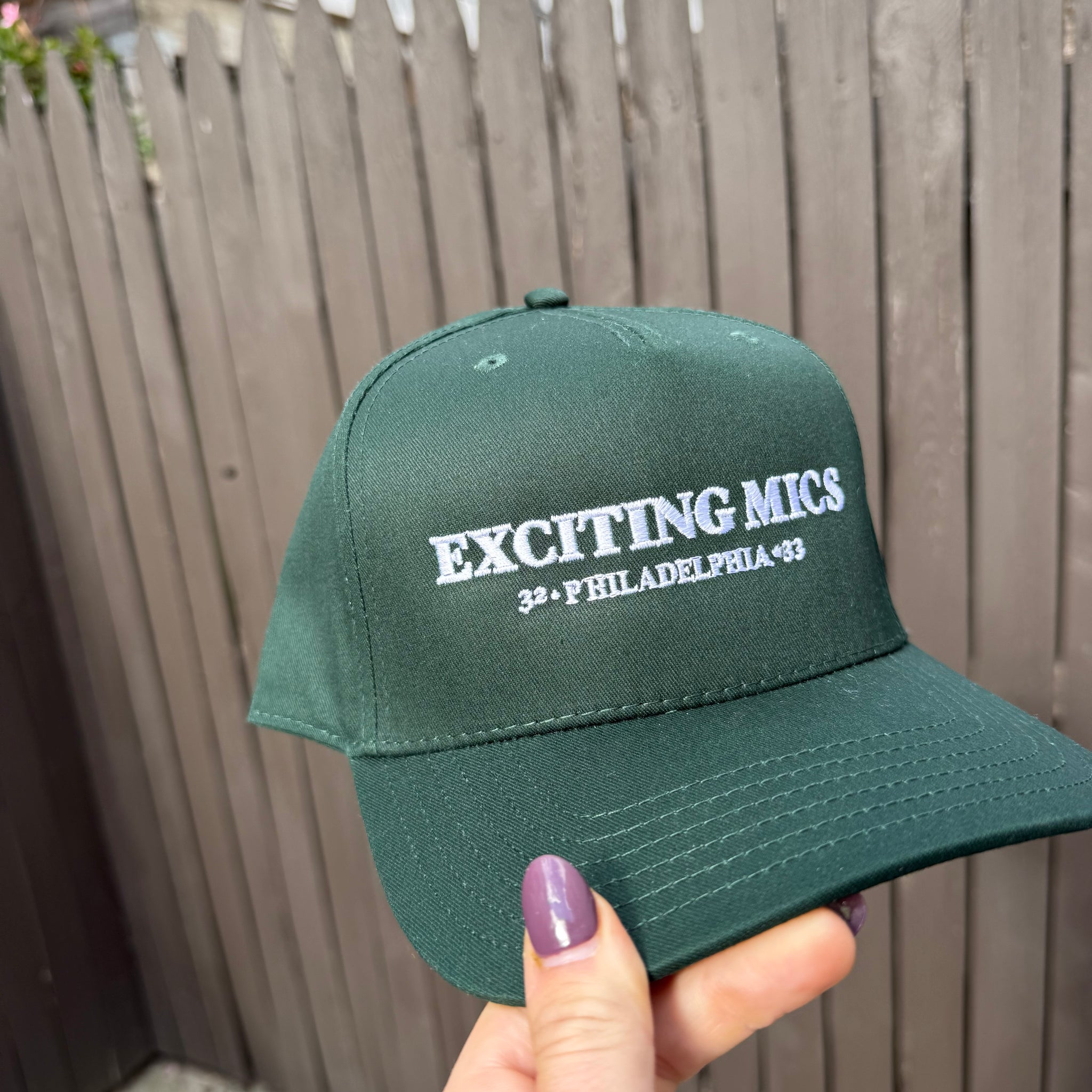 Exciting Mics - Dark Green Reed and Coop Numbers