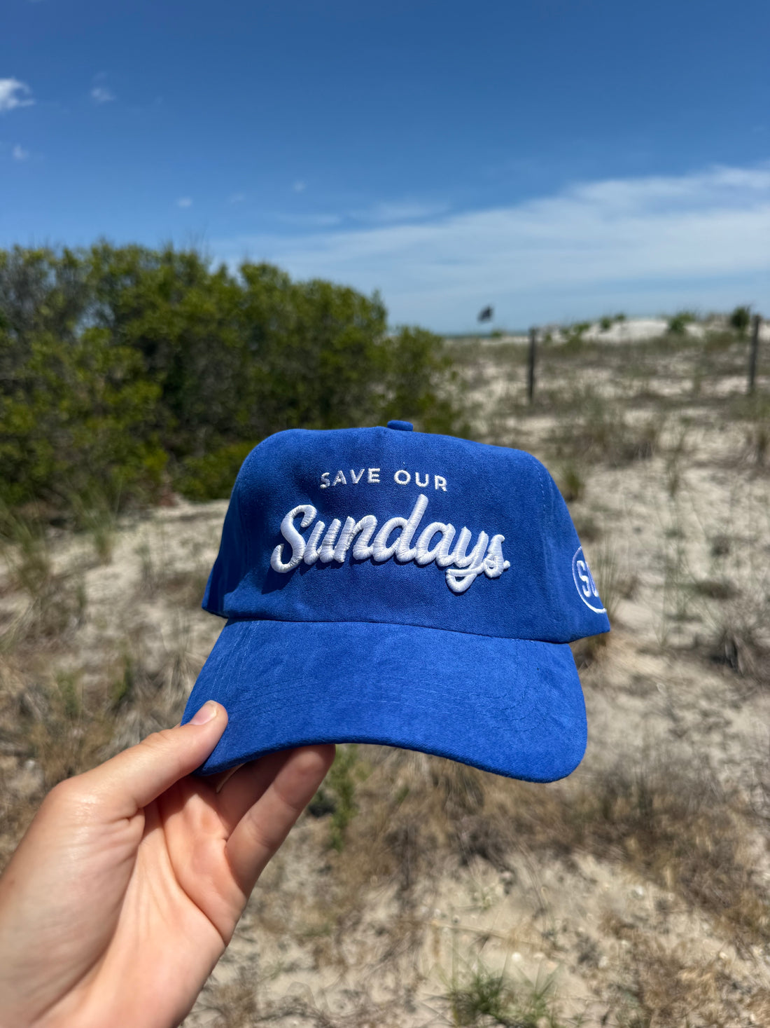 2026 Summer Collection: Blue Suede Save Our Sundays
