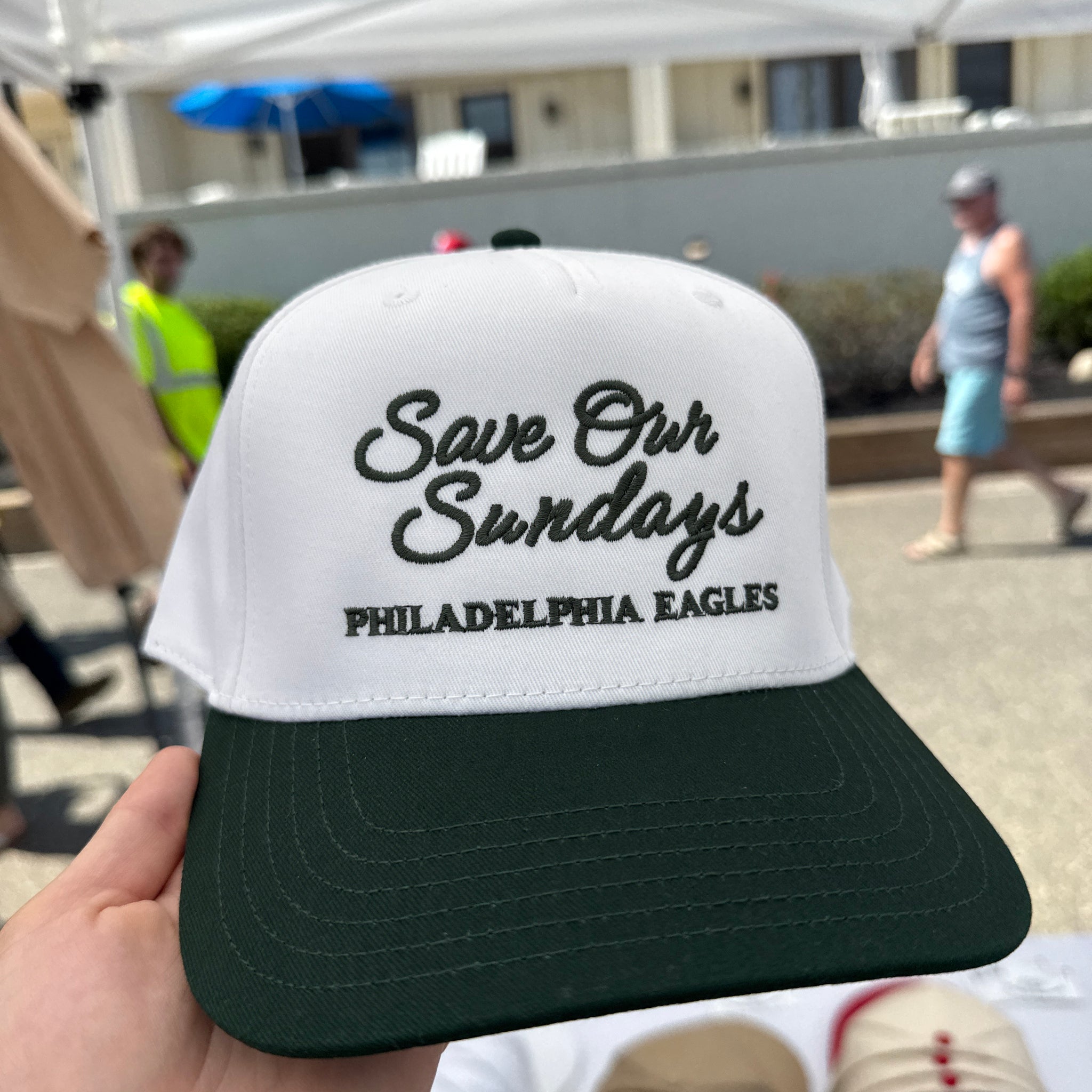 Save Our Sundays Philadelphia Eagles - White and Green