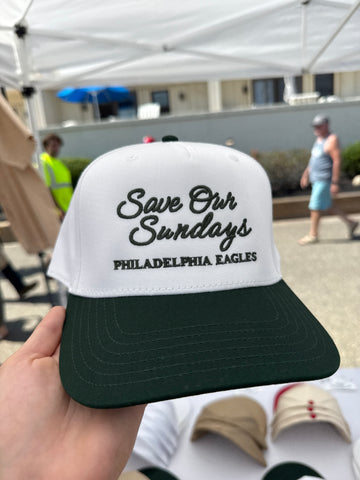 Save Our Sundays Philadelphia Eagles - White and Green