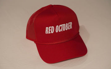 All Red "Red October" Truckers